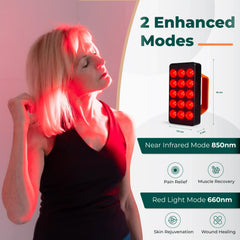 red light therapy handheld device