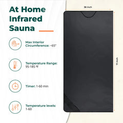 HL500 infrared blanket for home relaxation and full-body heat