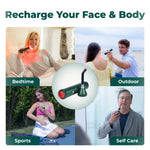 Near-infrared and red light therapy handheld torch — AWA