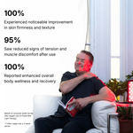 FX300 near-infrared light therapy panel for muscle recovery and pain relief