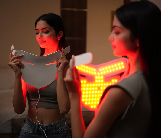 Red light therapy for skin Red light therapy benefits Red light therapy for wrinkles Red light therapy anti-aging