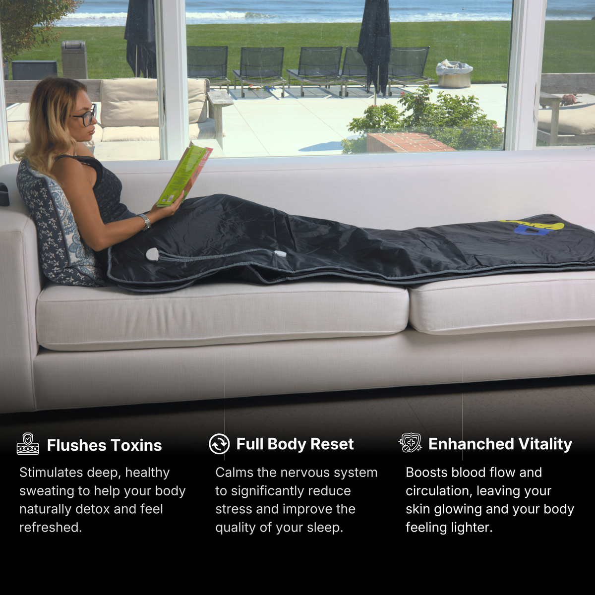 Infrared Sauna Blanket for Relaxation & Recovery — FSA Eligible