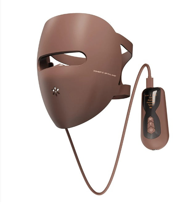 3D Light Therapy Anti-Aging Mask – Green, Yellow, Red & Near-Infrared LED Facial Skin Care Device