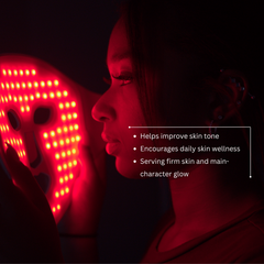 AWA LX300 LED face mask for anti-aging and skin rejuvenation