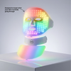 LX300 red light therapy face mask close-up showing LED panel design