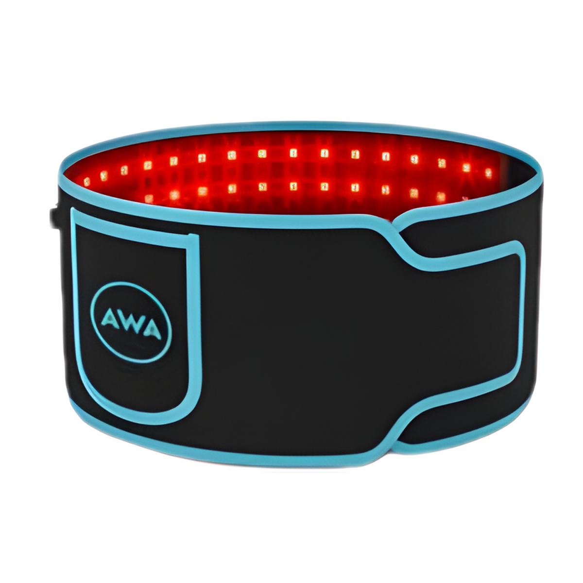 AWA vibrating red light therapy belt for back, waist and joint pain relief